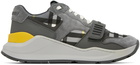 Burberry Gray Vintage Check Sneakers