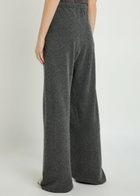 Extreme Cashmere N°462 Slouch Cashmere-blend Trousers - Dark Grey - One Size