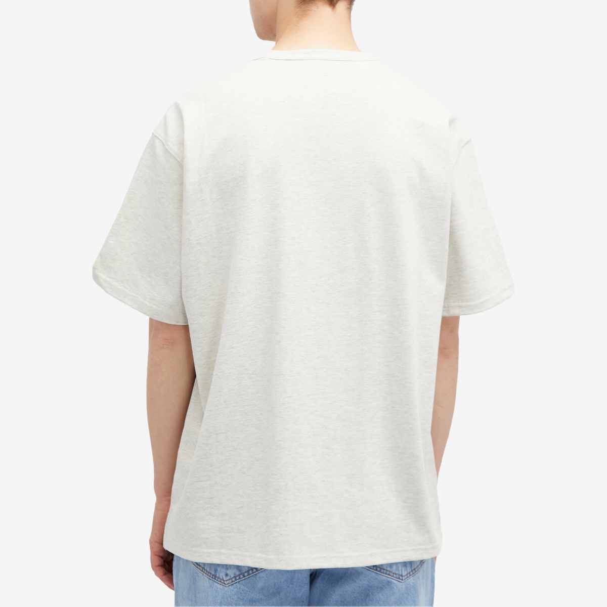 FrizmWORKS Men's OG Double Rib Oversized T-Shirt in Oatmeal
