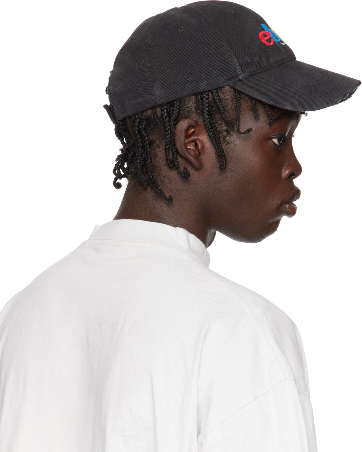 Balenciaga キャップ cap ブラック すぐお届け BALENCIAGA 25SPRING Unity Sports Icon キャップ*黒