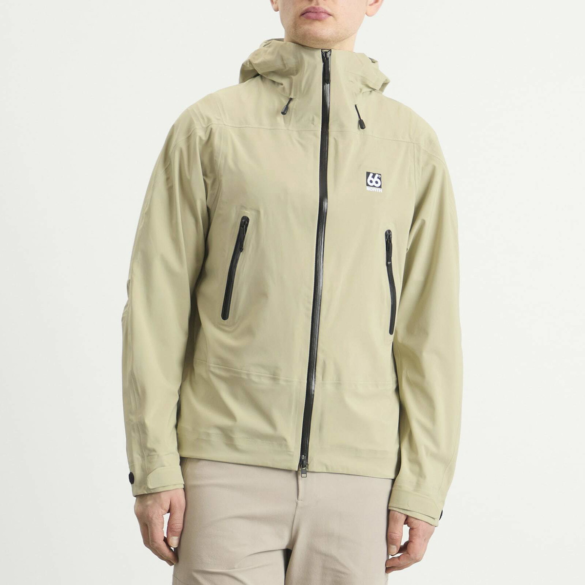 66° North Men's Snaefell Shell Jacket in Oat Grains