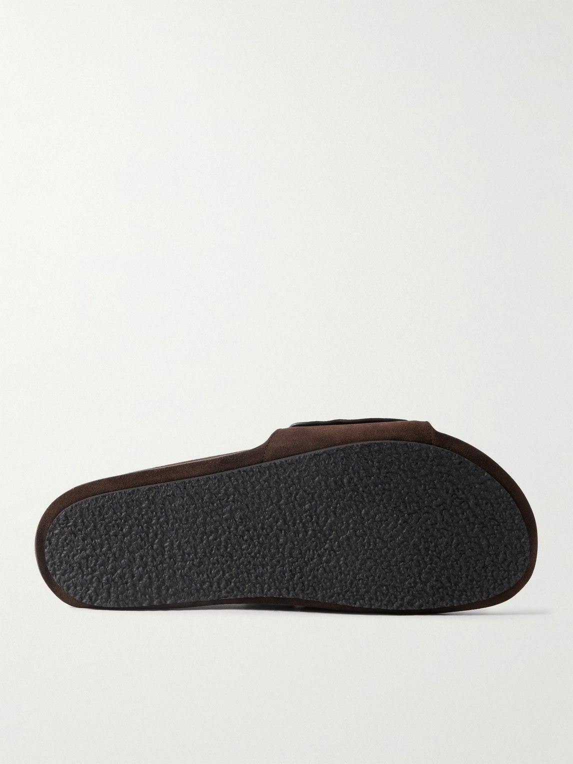 Jacquemus - Suede Slides - Brown