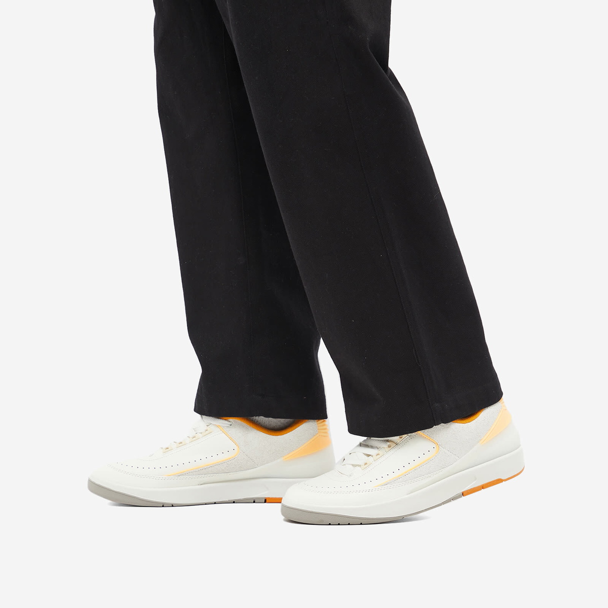 Nike Men's Air Jordan 2 Retro Low Sneakers in Sail/Melon Tint Nike