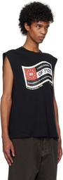 Kijun Black Flag Sleeveless Tank Top