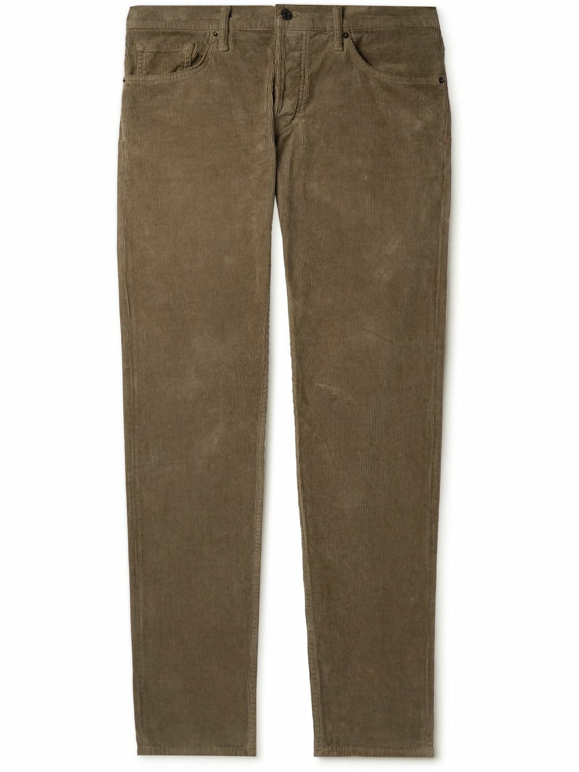 SPOKE Fives Build A Slim Thigh Corduroy Trousers, Fawn at John Lewis &  Partners