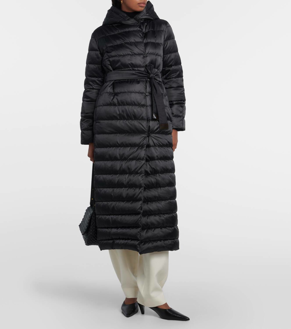 ダウンジャケット・コート MAX MARA THE CUBE | SVEVA REVERSIBLE DOWN COAT (002) GREY Reversible down jacket | Max Mara