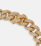 Shay Jewelry Medium 18kt yellow gold bracelet with diamonds