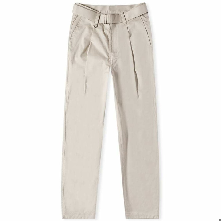 Photo: SOPHNET. Men's Belted Tapered Pant in Light Grey
