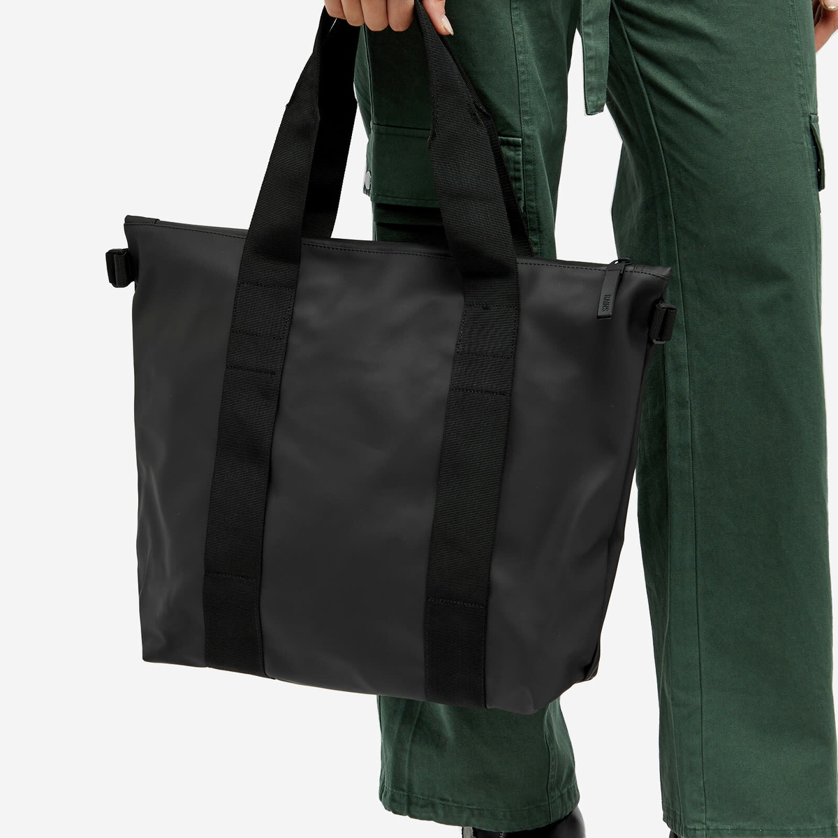 Rains Women's Tote Bag Mini in Black