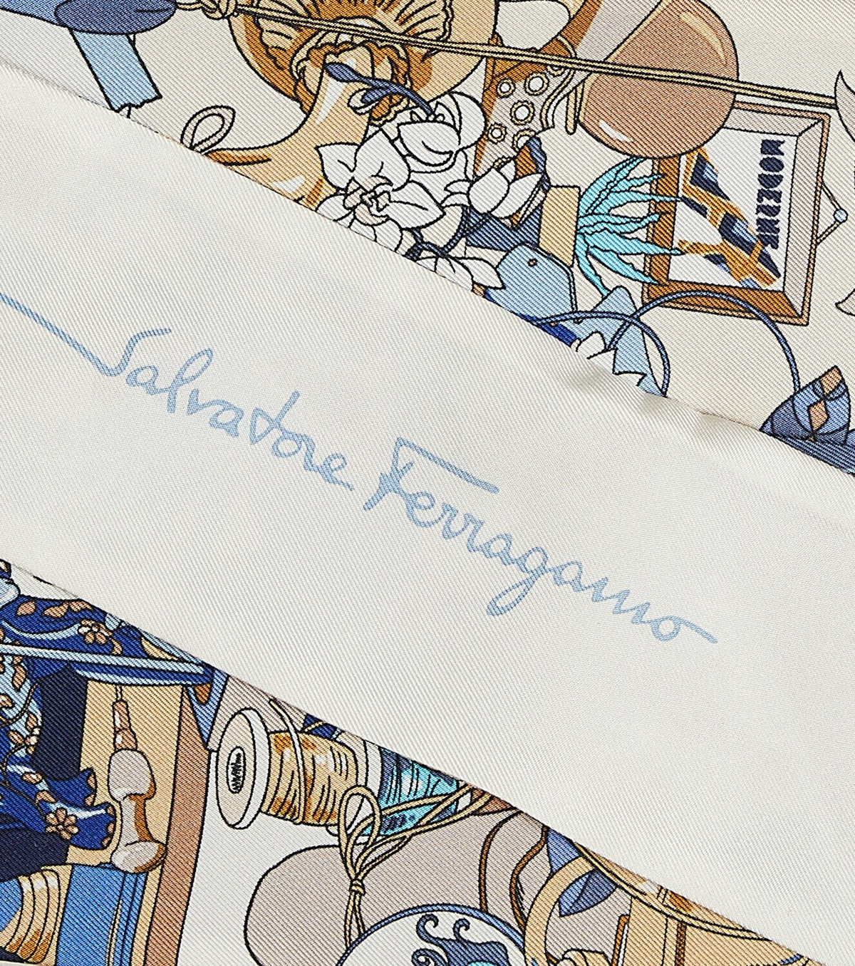 Ferragamo Printed silk scarf Salvatore Ferragamo