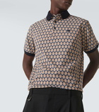 Etro Paisley cotton piquet polo shirt