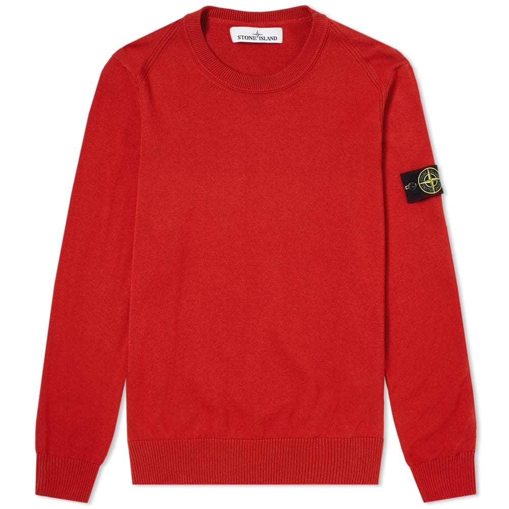 Stone Island Soft Cotton Crew Knit Stone Island