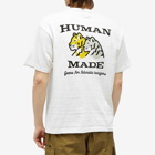 Human Made Men's Tiger Pocket T-Shirt in White