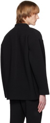 CFCL Black Washi Garter Blazer