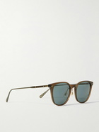 Brunello Cucinelli - Gerardo D-Frame Acetate and Gold-Tone Sunglasses