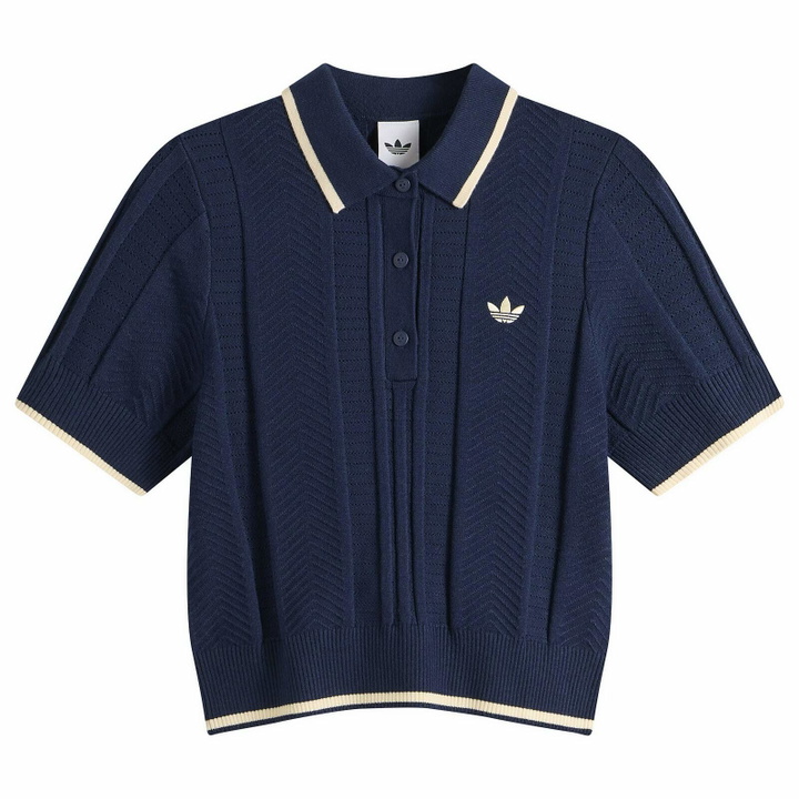 Photo: Adidas Women's Polo Shirt in Night Indigo