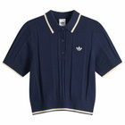 Adidas Women's Polo Shirt in Night Indigo