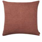 Ferm Living Heavy Linen Cushion in Berry Red