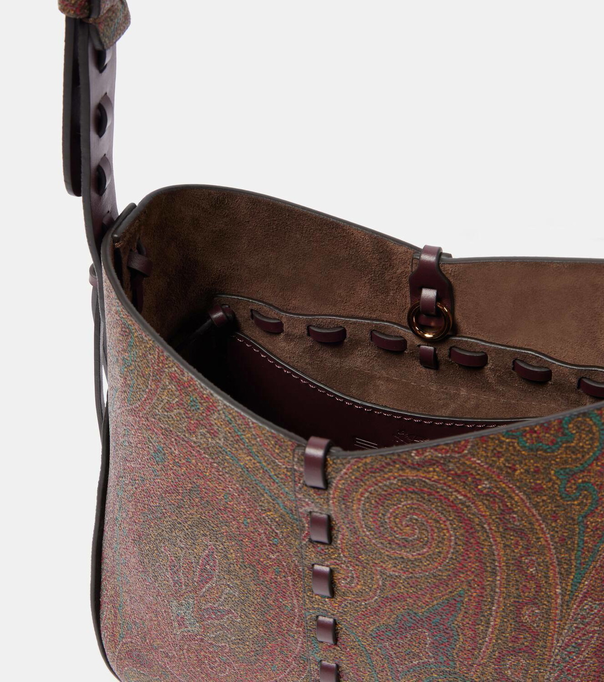 Etro Vulcano Medium canvas shoulder bag
