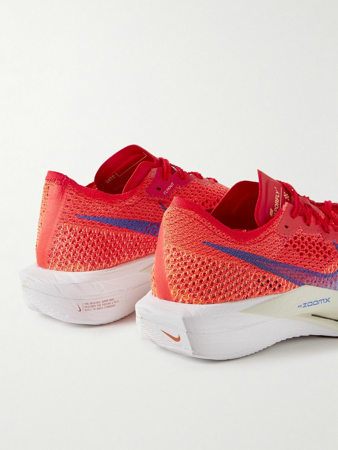 Nike Running - ZoomX Vaporfly 3 Flyknit Running Sneakers
