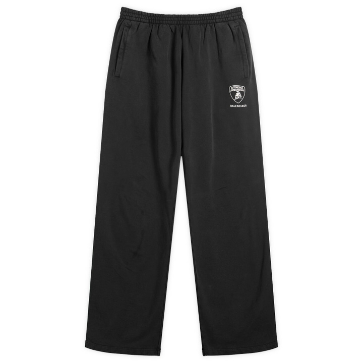 Photo: Balenciaga Men's Automobili Lamborghini Oversized Sweatpants in Faded Washed Black