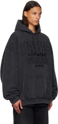 VETEMENTS Black 'Paris XXXL' Hoodie