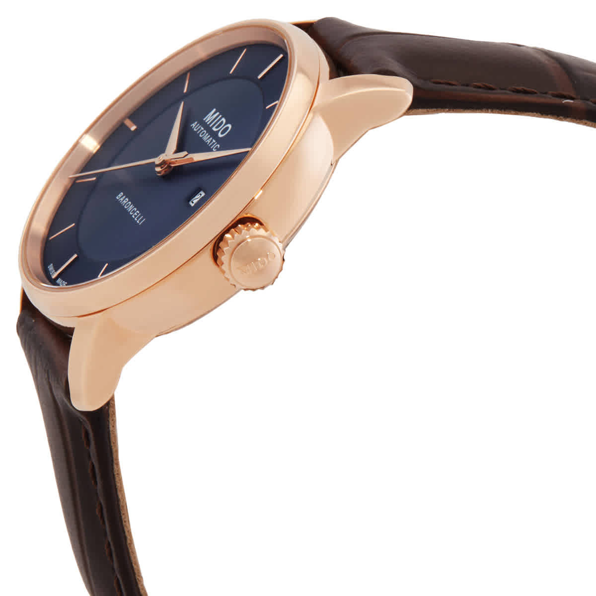 Mido Baroncelli Signature Lady Quartz Blue Dial Ladies Watch M0372073604100