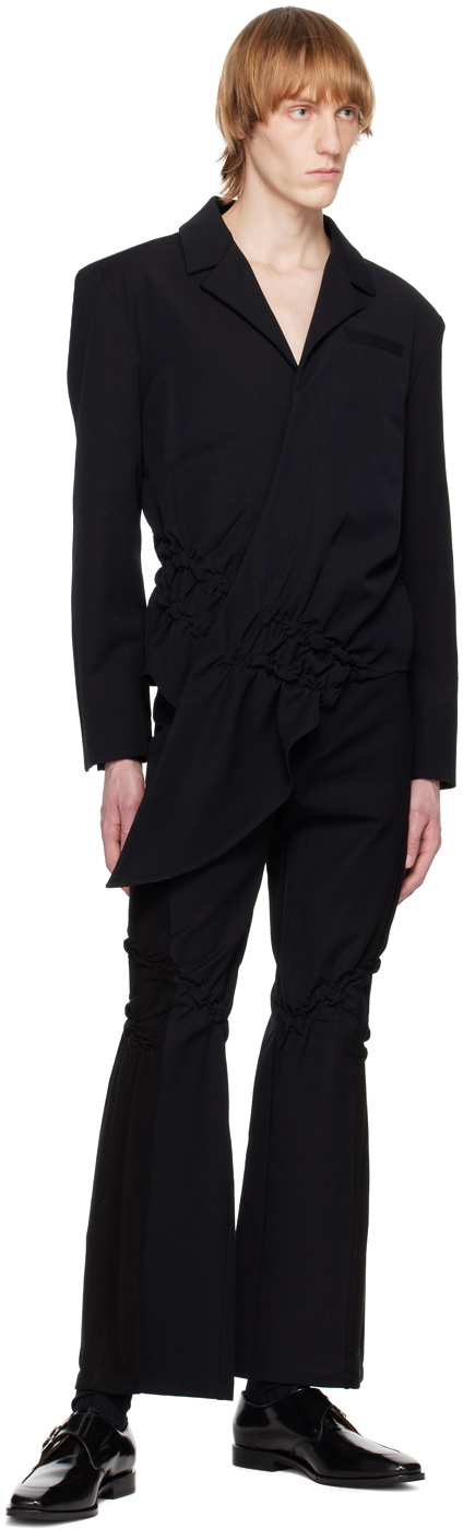 PONDER.ER Black Drip Spiral Blazer