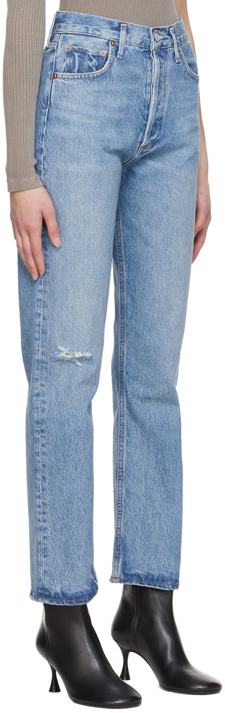 AGOLDE Blue 90's Pinch Waist Jeans AGOLDE