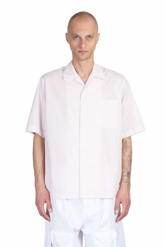 Photo: OAMC Shirt In Rose-pink Cotton
