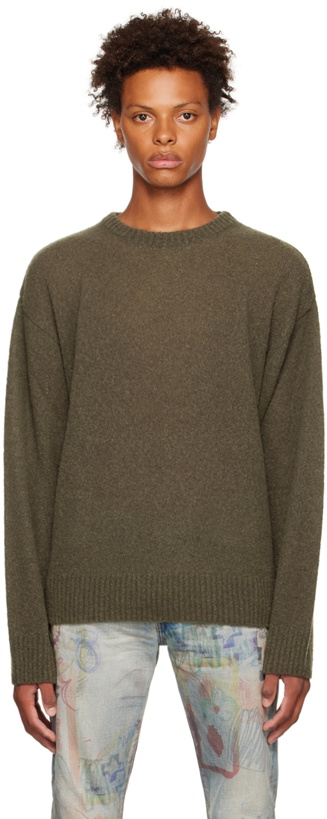 Photo: John Elliott Khaki Powder Sweater