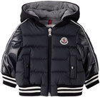 Moncler Enfant Baby Black Down Merih Jacket