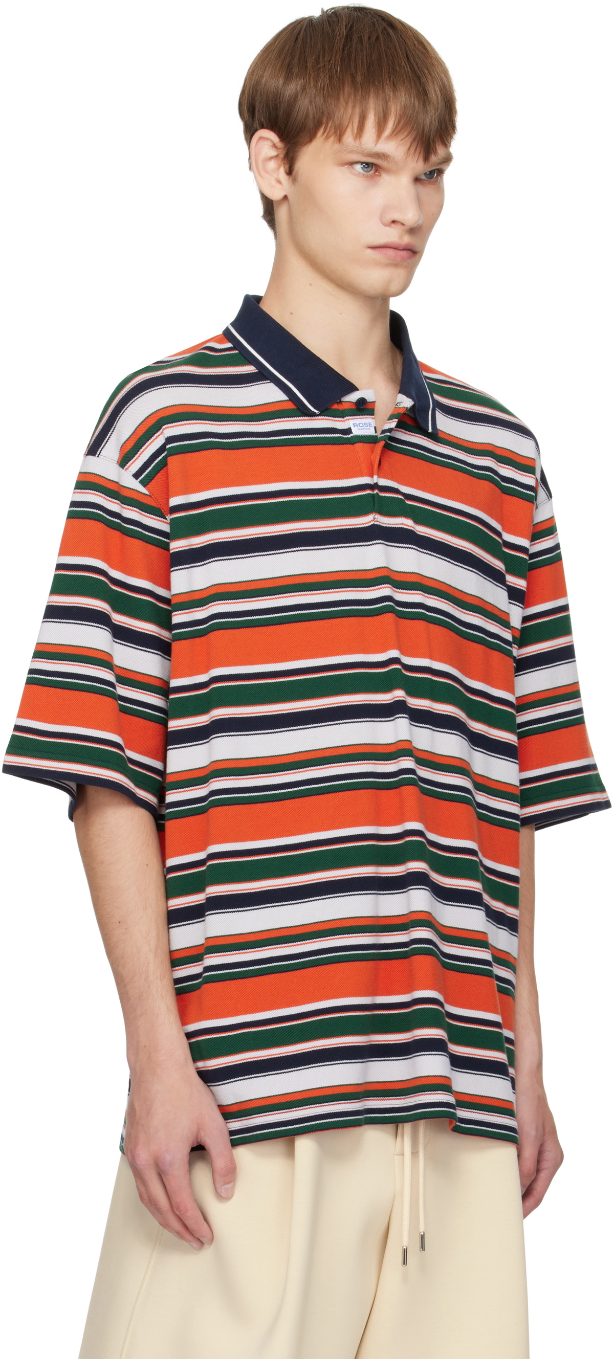 Martine Rose Multicolor Oversized Polo