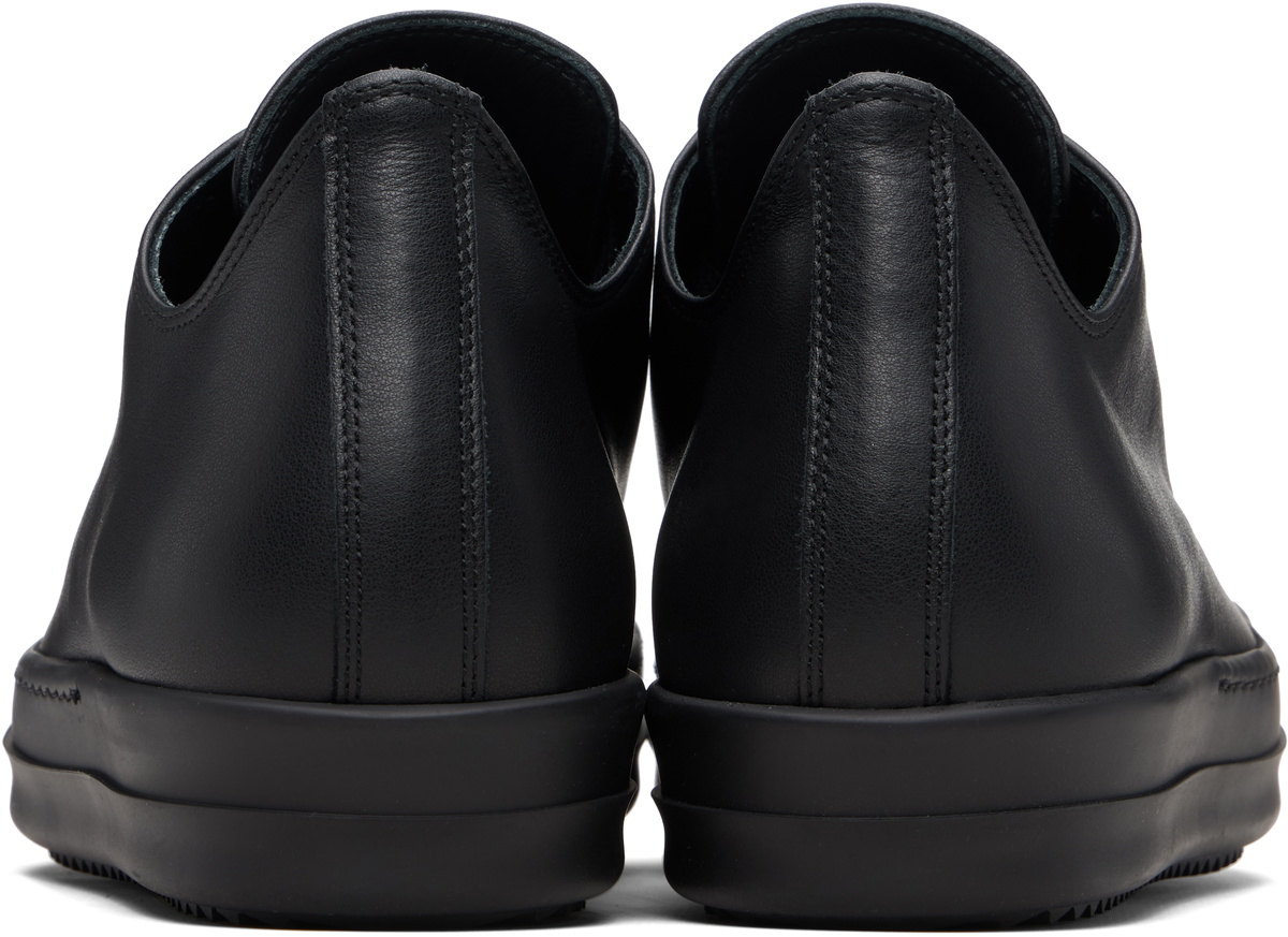 Rick Owens Black Temple Low Sneakers Rick Owens