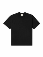SSAM - Charlie Organic Cotton-Jersey T-Shirt - Black