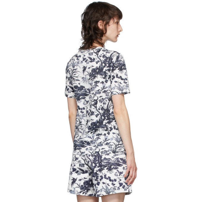 Erdem Navy Layered T-Shirt