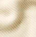 Altea - Ribbed Virgin Wool Sweater - Men - Cream