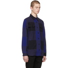 Maison Kitsune Blue Check John Jacket