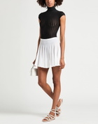 Alaïa Womens Mini skirt in White