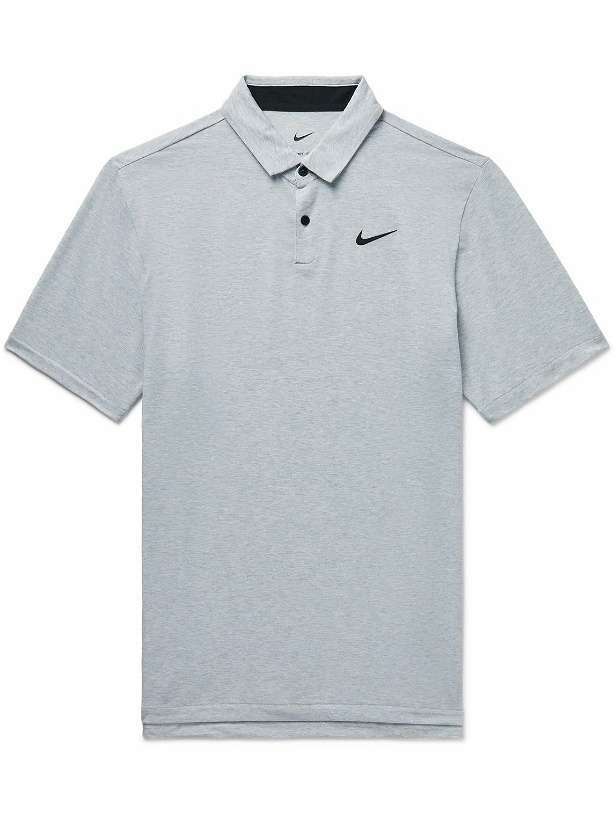 Photo: Nike Golf - Tour Dri-FIT Golf Polo Shirt - Gray