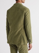 Massimo Alba - Slim-Fit Cotton-Corduroy Suit Jacket - Green