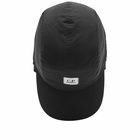 C.P. Company Men's Chrome-R Earflap Cap in Black