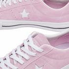 Converse Cons One Star Pro Sneakers in Stardust Lilac/White/Black