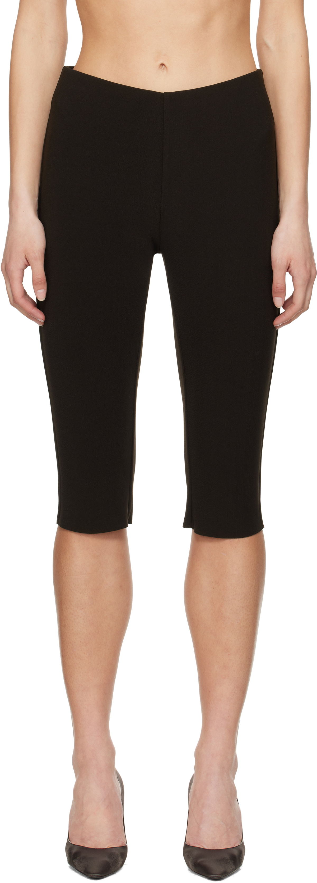 Birrot Brown Lay2 Biker Shorts