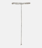Alessandra Rich Crystal-embellished belt