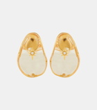 Zimmermann Crystal Pebble gold-plated earrings