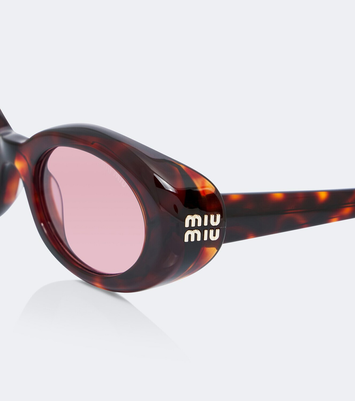 Miu Miu Rêverie oval sunglasses