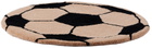 Rashelle SSENSE Exclusive Black & Beige Soccer Ball Rug