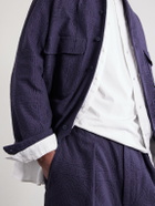 Blue Blue Japan - Cotton-Blend Shirt - Blue