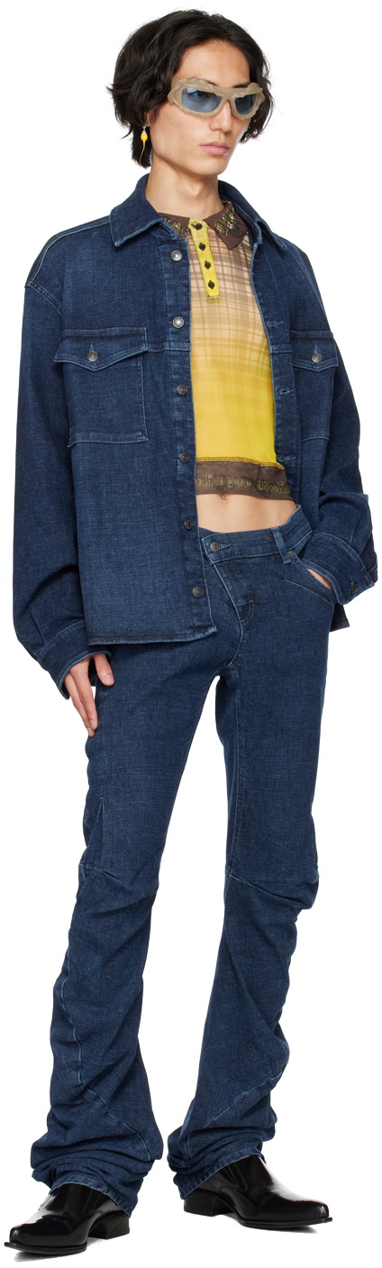 Ottolinger Blue Buttoned Denim Shirt